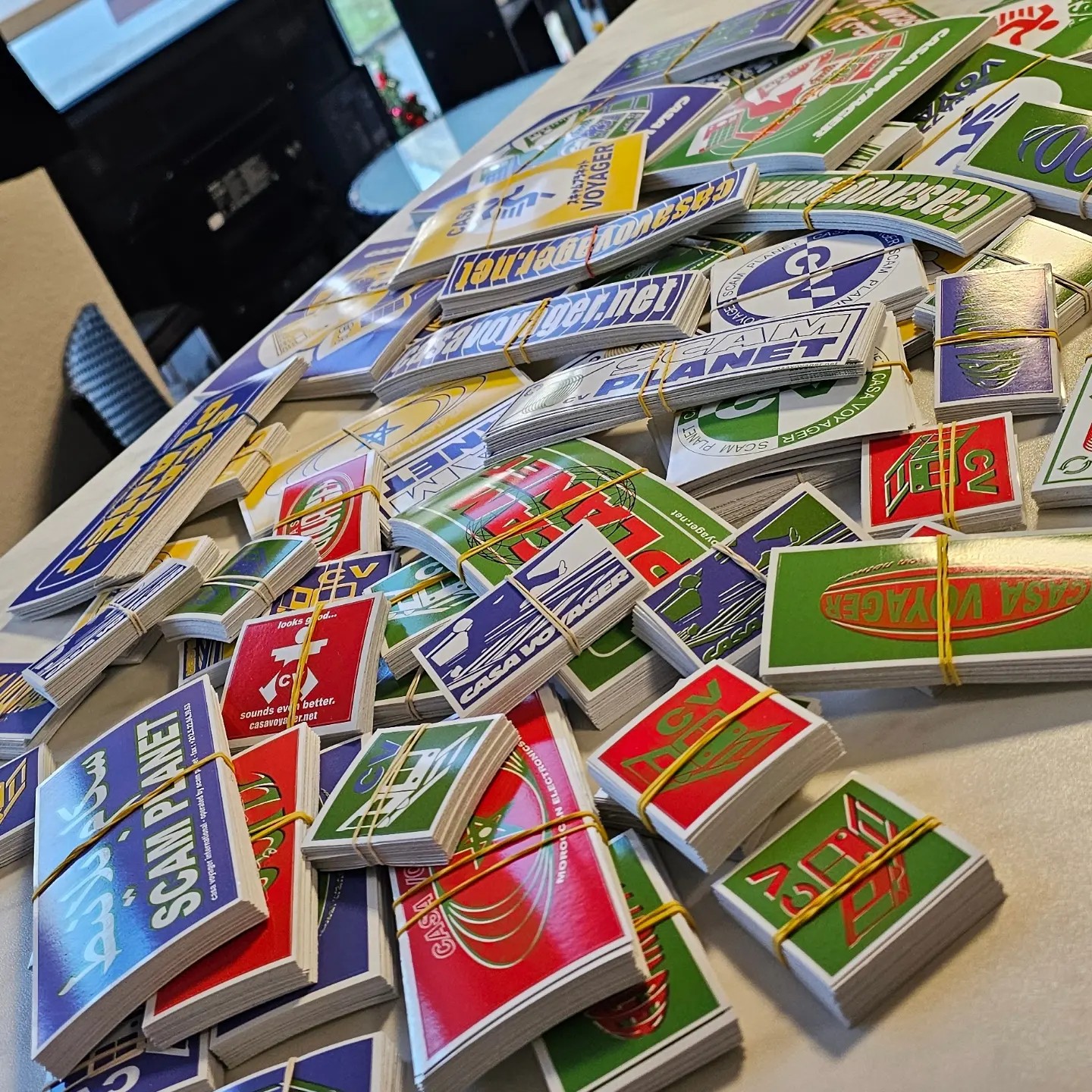 Aufkleberproduktion Stickerpacks – Projektbeispiel