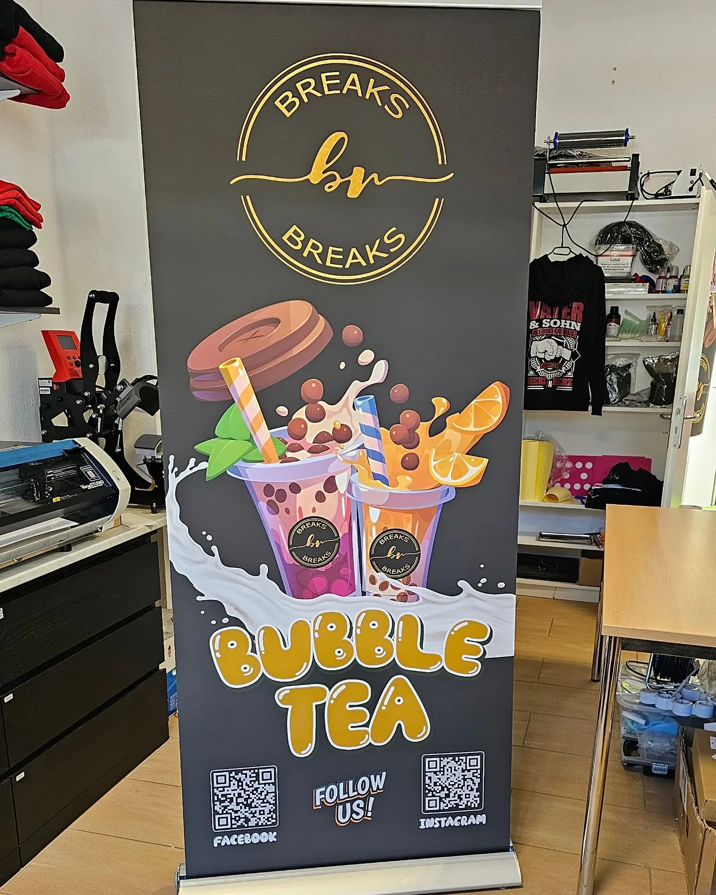 Roll-Up Banner im Großformatdruck – Projektbeispiel