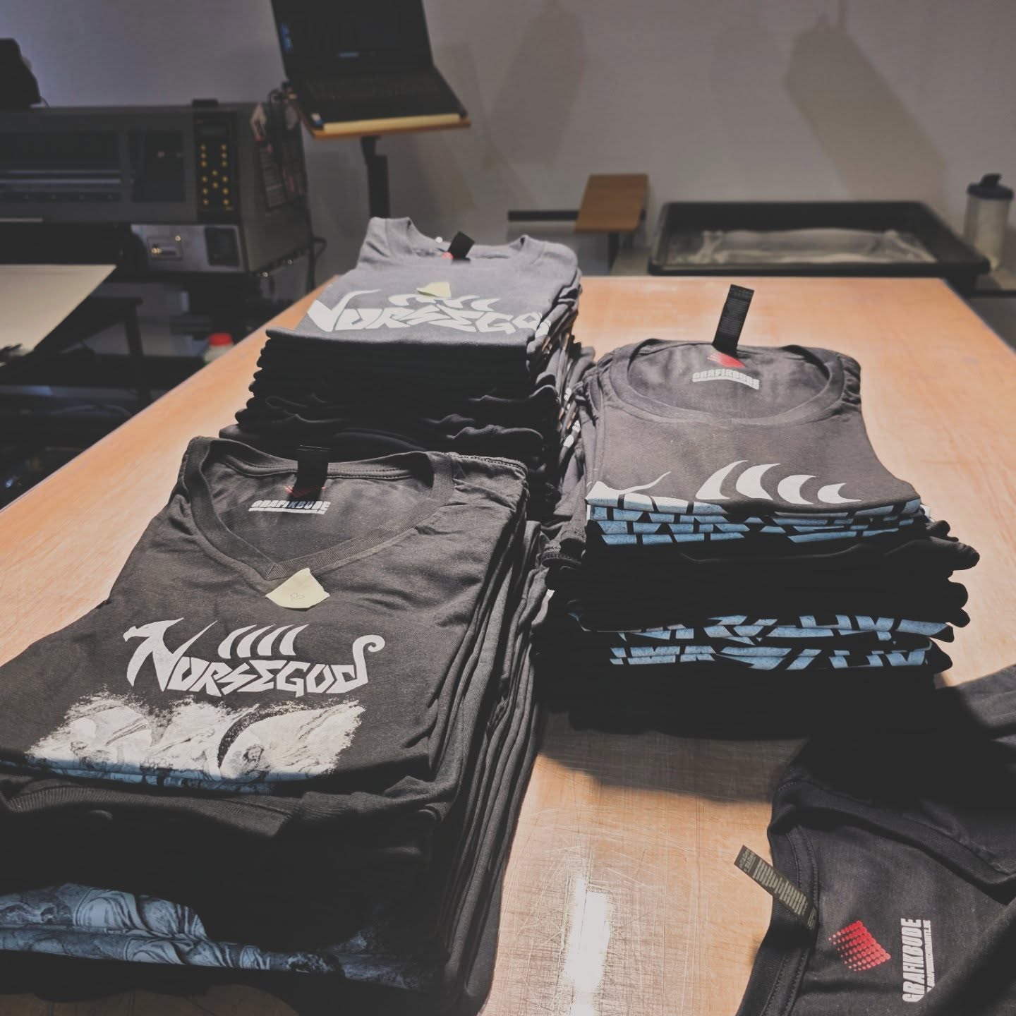 Textildruck Bandshirts – Projektbeispiel aus Chemnitz